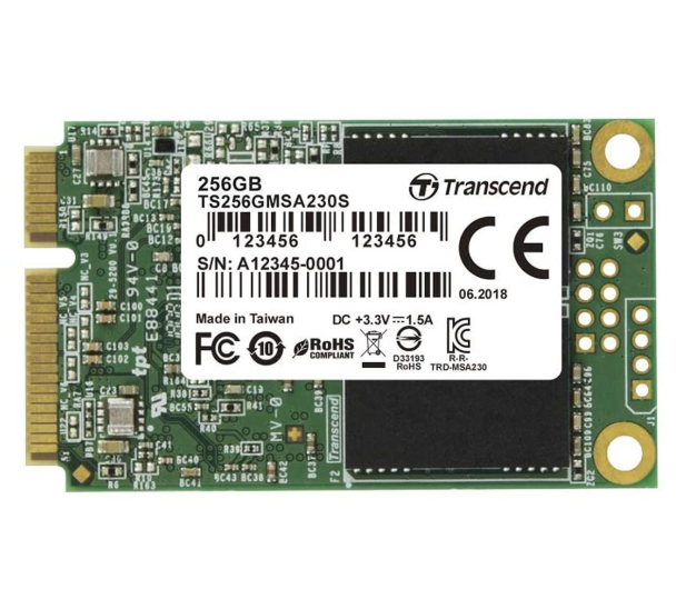 Transcend 64GB mSATA SSD 230S - 734823 - zdjęcie